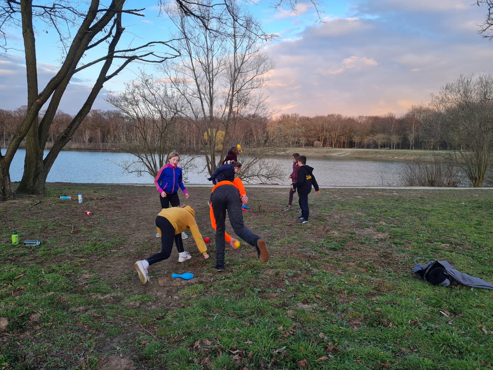 Eerste landtraining minioren