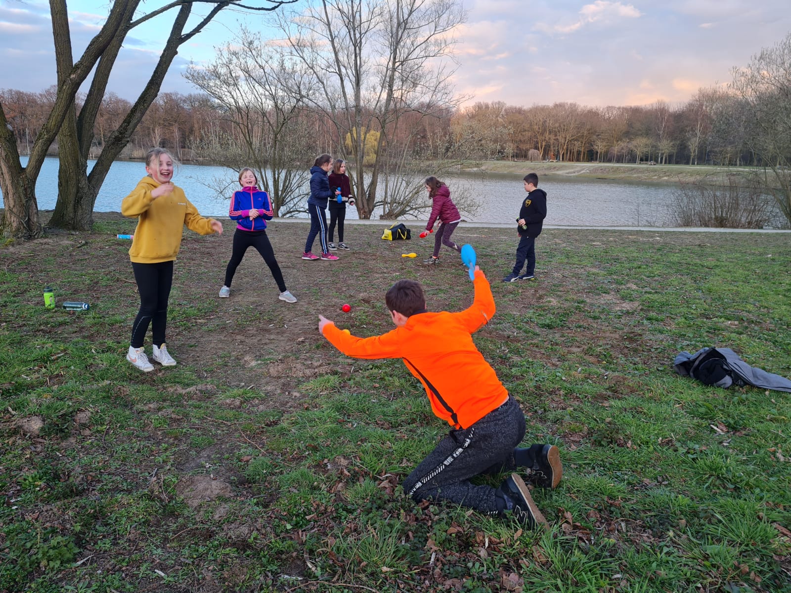 Eerste landtraining minioren